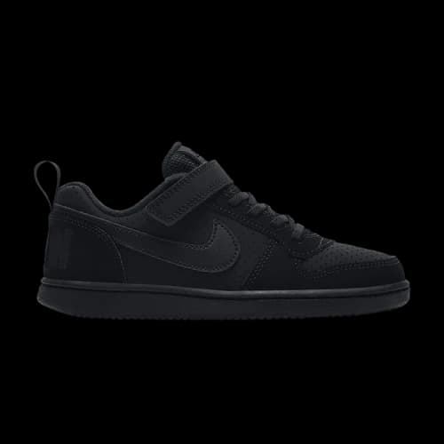 Nike Court Borough Low PS 'Triple Black'