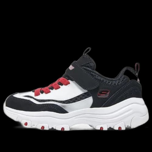 (GS) Skechers DLITES 1.0 'White Black Red'