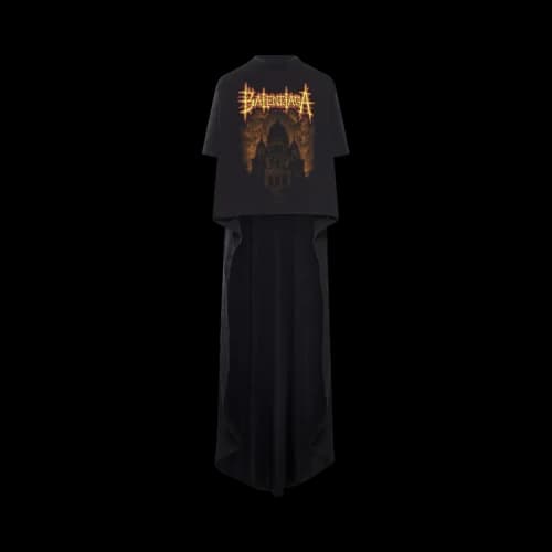 Balenciaga Short Train T-Shirt 'Black'