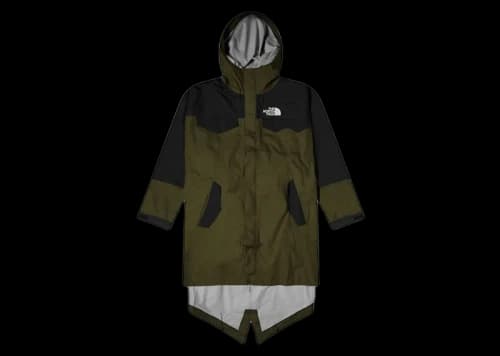 The North Face x Undercover Soukuu Hike Packable Fishtail Shell Parka Purple Pennant/TNF Black