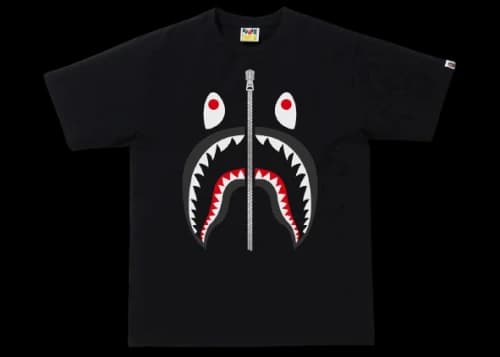 BAPE Shark Tee (SS21) Black