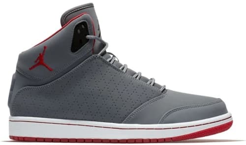Jordan 1 Flight 5 Wolf Grey Gym Red