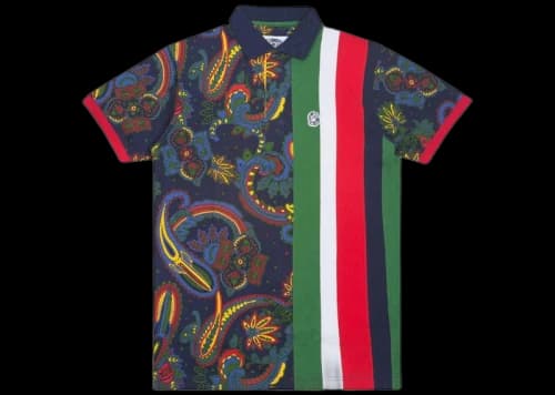 Billionaire Boys Club Banks SS Polo Shirt Multi/Peacoat