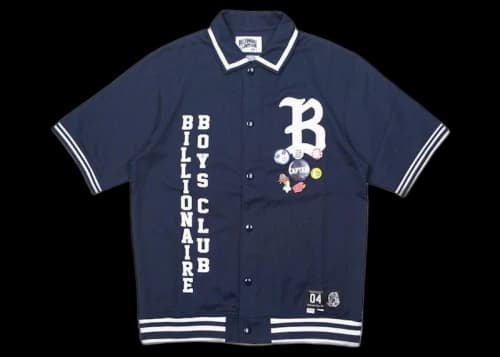 Billionaire Boys Club Marquee Knit Shirt Navy/Peacoat