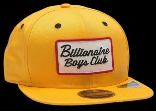 Billionaire Boys Club Patch Snapback Cap Gold