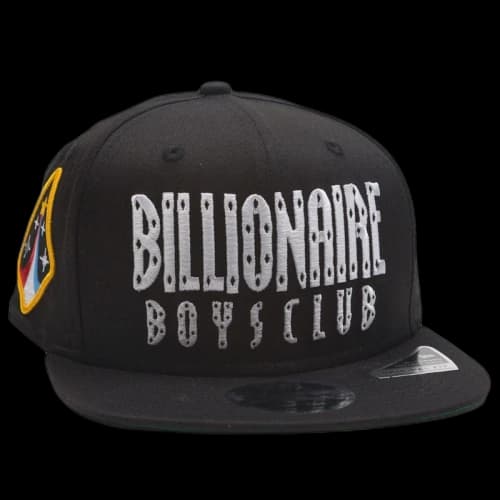 Billionaire Boys Club Straight Snapback Cap Black