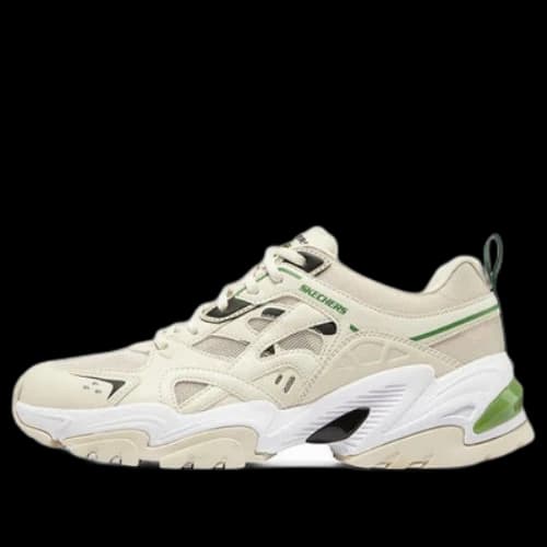 Skechers Stamina V2 'Beige White Green'