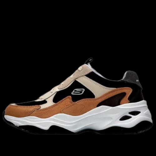 Skechers D'lites Sneakers 'Beige Black Tan'