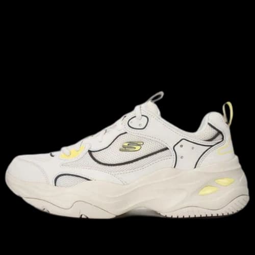 Skechers DLites 4.0 'Cream White Yellow'