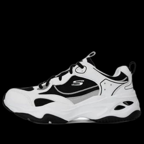 Skechers DLites 4.0 'White Black Grey'