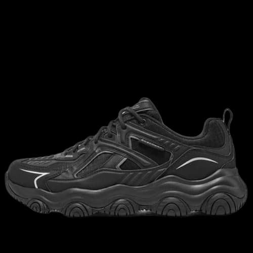 Skechers D'lites Shoes 'Black'