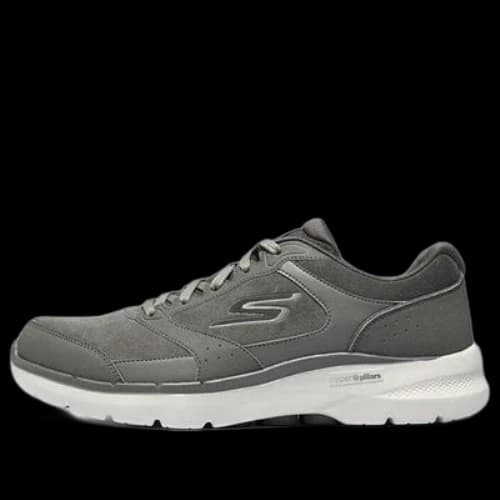 Skechers Go Walk 6 Shoes 'Grey White'