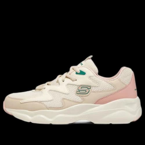 Skechers D Lites Airy Low-Top Running Shoes White (Women's)