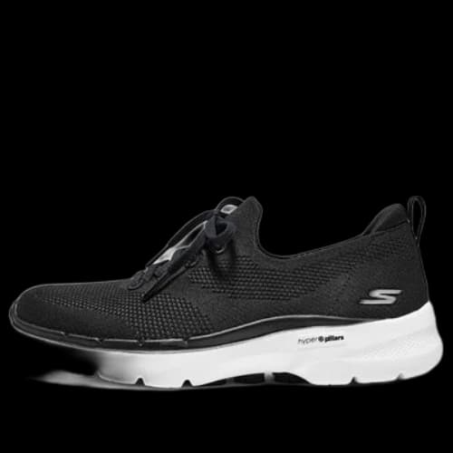 Skechers Go Walk 6 Hyper Burst 'Black White' (Women's)