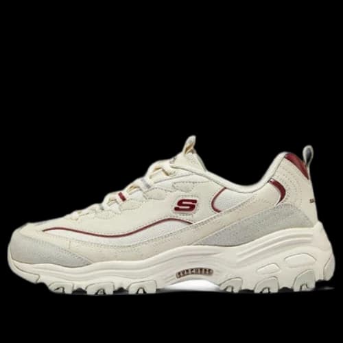 Skechers DLITES 1.0 'Beige Burgundy' (Women's)