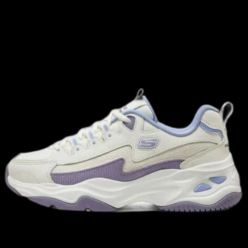 Skechers DLITES 1.0 'Beige Purple Blue' (Women's)