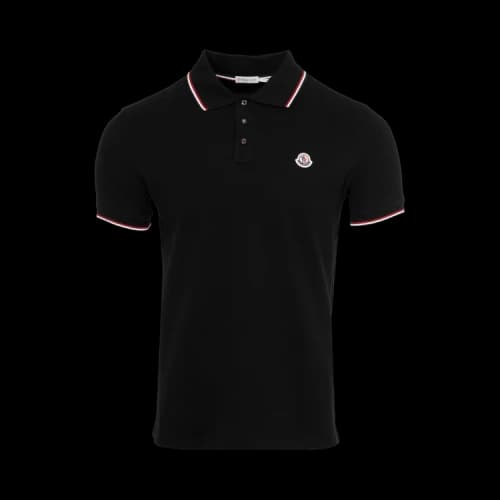 Moncler Maglia Polo Shirt 'Black'