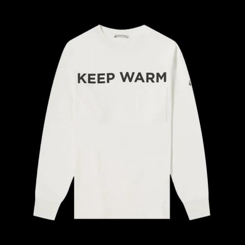Moncler Keep Warm Sweatshirt 'White'