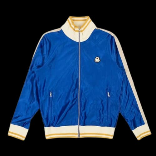 Moncler x Palm Angels Polyester Track Jacket 'Blue'