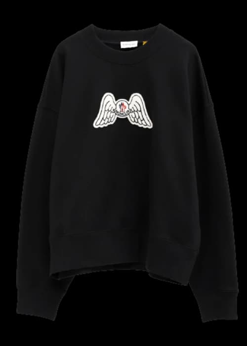 Moncler x Palm Angels Wings Sweatshirt Black