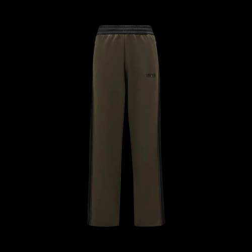 Moncler x adidas Acetate Sweatpants 'Black/Green'