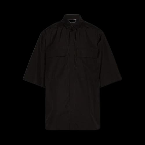 Fear of God Exclusively For Ermenegildo Zegna Oversized Short-Sleeve Shirt 'Matte Black'