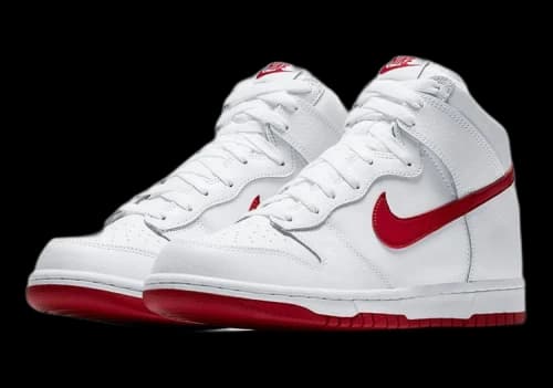 Nike Dunk High White Gym Red (2017)