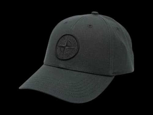 Stone Island Baseball Cap Black