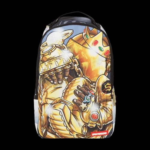 Sprayground Gold Astronaut Backpack 'Multicolor'