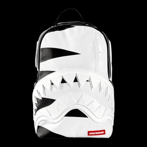 Sprayground Phantom White Rubber Shark Backpack 'Multicolor'