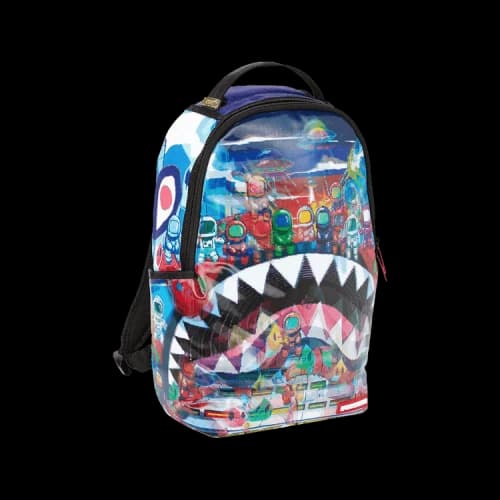 Sprayground Lenticular Land Of Astro Sharks Backpack 'Multicolor'