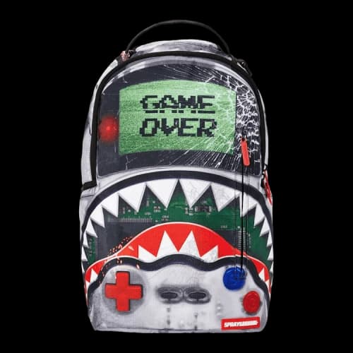 Sprayground Game Over Shark Backpack 'Multicolor'