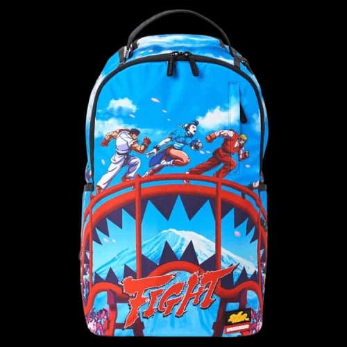 Sprayground Street Fighter: On The Run Backpack 'Multicolor'