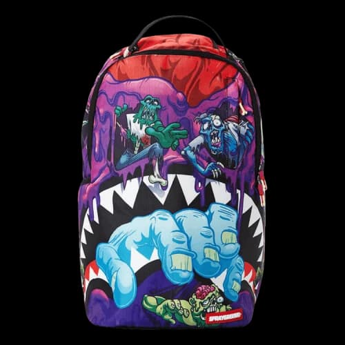 Sprayground Night Of The Zombie Shark Backpack 'Multicolor'
