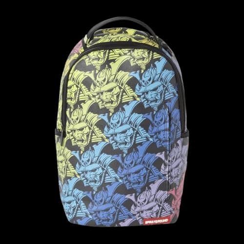 Sprayground Samurai Head Repeat Backpack 'Multicolor'
