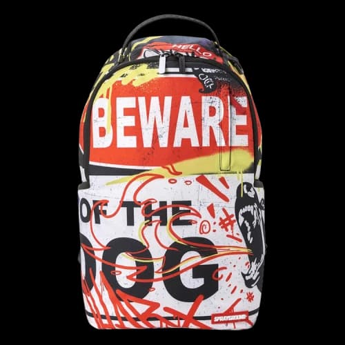 Sprayground Beware Of The Dog Backpack 'Multicolor'