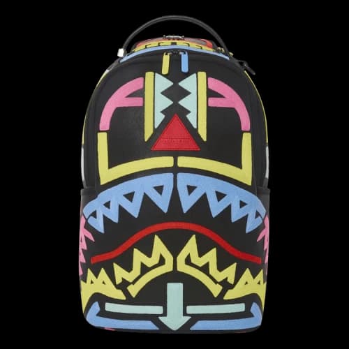 Sprayground A.I. African Intelligence Path To The Future Backpack 'Multicolor'