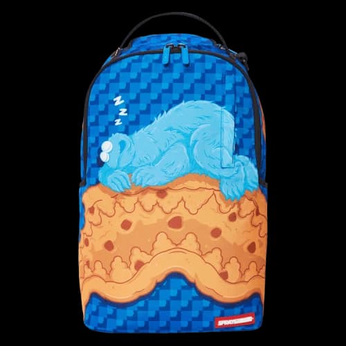 Sprayground Cookie Monster Sleeping DLXR Backpack 'Multicolor'