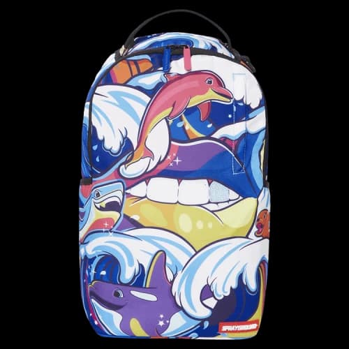 Sprayground Tsunami Lover DLXR Backpack 'Multicolor'