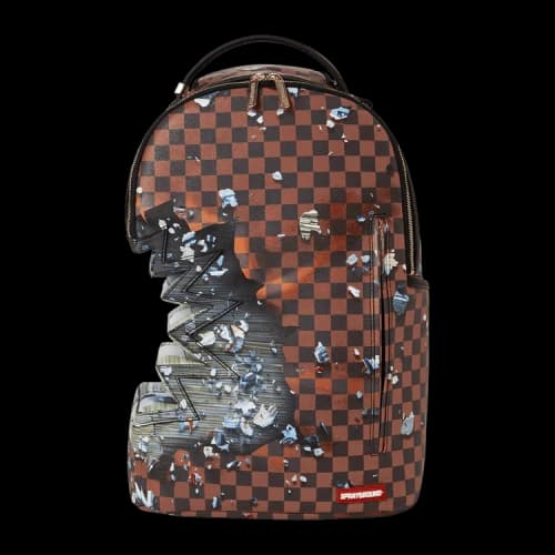 Sprayground Shark Bite Money Explosion Backpack 'Multicolor'