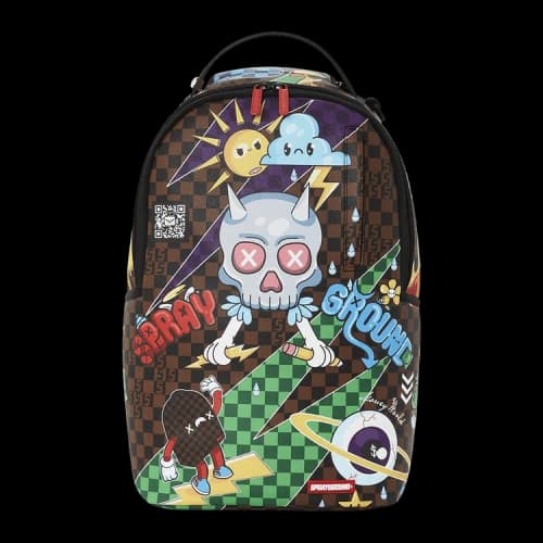 Sprayground Wtf Wtf DlXV Backpack 'Multicolor'