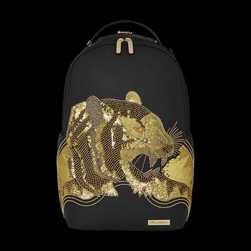 Sprayground A.I. African Intelligence African Intelligence Guilded Leopard DLXV Backpack 'Multicolor'