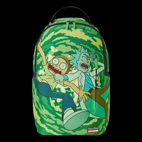Sprayground Rick & Morty Portal Shark Backpack 'Multicolor'