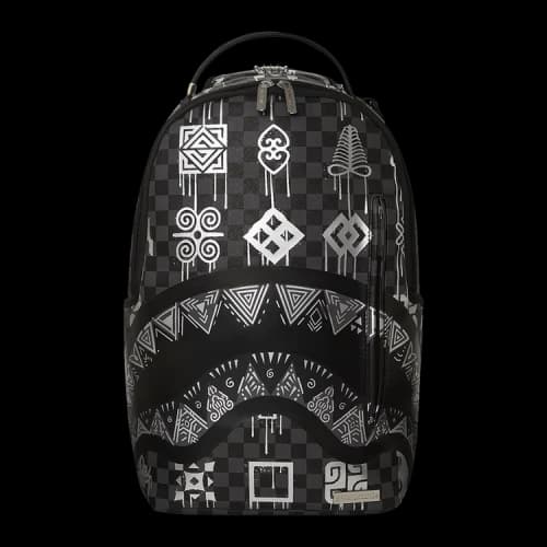 Sprayground A.I. African Intelligence 9 Power Glyphics Backpack 'Multicolor'