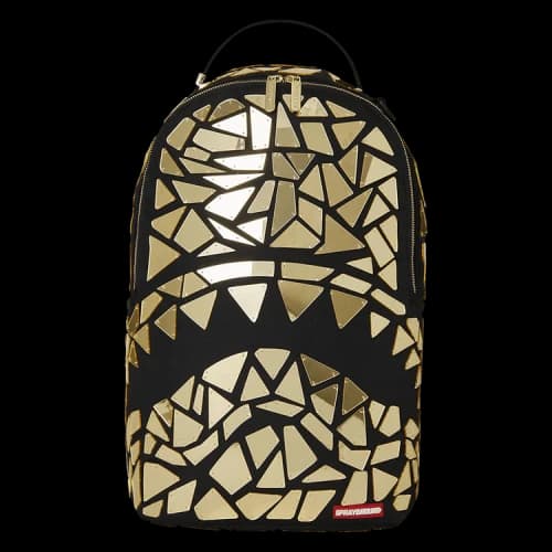 Sprayground Hand Made Mirror Shark Burst Backpack 'Multicolor'