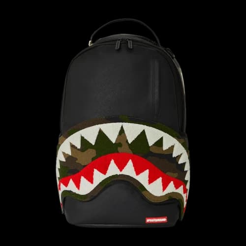 Sprayground Velcro Shark - 3 Interchangeable Sharks DlXV Backpack 'Multicolor'