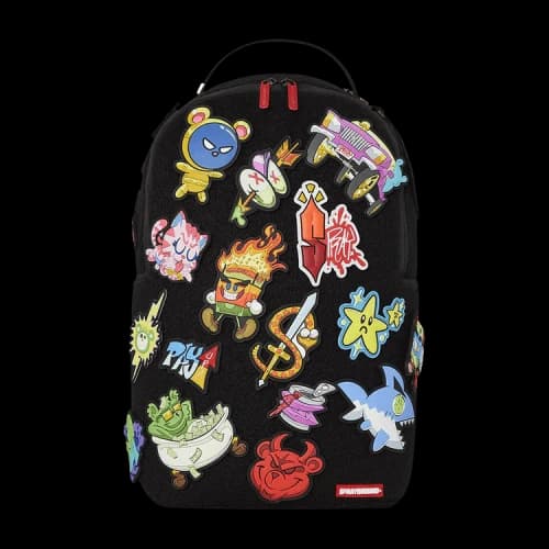 Sprayground Trance Party Patches Backpack 'Multicolor'