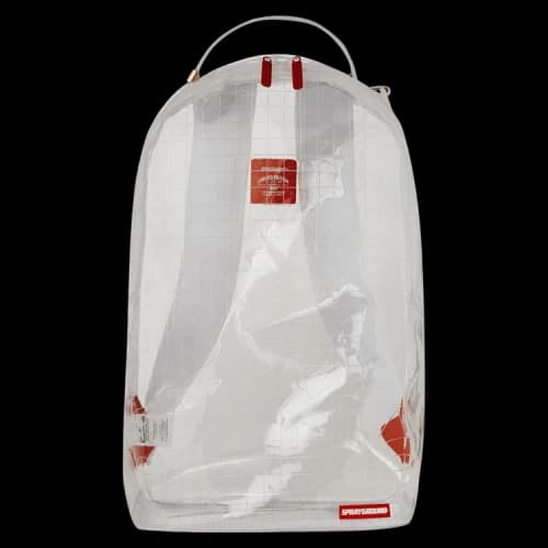 Sprayground Clear Vision Sharks In Paris 100% All Clear DLX Backpack 'Multicolor'