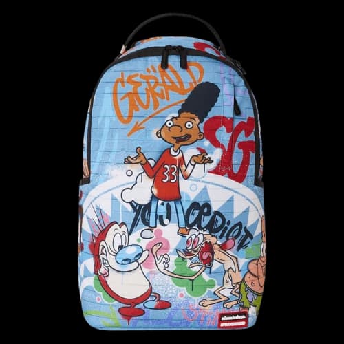 Sprayground DLXR 90S Street Art Backpack Multicolor