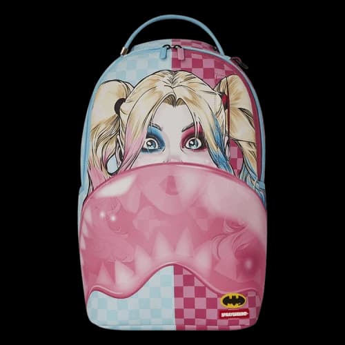Sprayground Harley Quinn Bubble Gum Shark Backpack 'Multicolor'